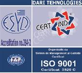 DARI TEHNOLOGIES SRL - Certificat ISO 9001 nr. 3829 CERTIND